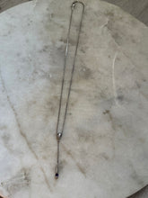 Load image into Gallery viewer, Drop Down Amethyst Sterling Silver Necklace
