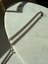 Load image into Gallery viewer, Italian Sterling Silver Cuban Link Necklace 20”
