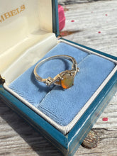 Load image into Gallery viewer, Opal Sterling Silver Ring Size 8.25
