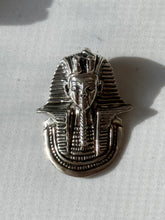 Load image into Gallery viewer, Vintage Solid Sterling Silver Egyptian Pharaoh Pendant
