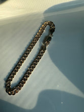 Load image into Gallery viewer, Gold Vermeil Cuban Link Bracelet 8”
