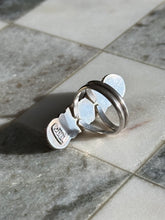 Load image into Gallery viewer, Spiny Oyster and Royston Turquoise Sterling Silver Ring Size 9.25
