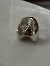 Load image into Gallery viewer, Chunky Sterling Silver Ring Size 7
