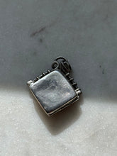 Load image into Gallery viewer, Sterling Silver Starburst Locket Pendant
