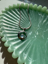 Load image into Gallery viewer, Moonstone Sterling Silver Snake Chain 16”
