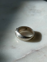 Load image into Gallery viewer, Vintage Garnet Sterling Silver Ring Size 8.75
