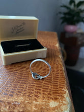 Load image into Gallery viewer, Celestial Moon Star Sterling Silver Ring
