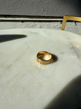 Load image into Gallery viewer, Midcentury 14k Gold Band Ring Size 6
