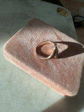 Load image into Gallery viewer, Levian 14k Rose Gold Chocolate Diamond Bypass Ring Size 9
