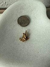 Load image into Gallery viewer, Cherub ‘J’ Initial 14k Solid Gold Charm
