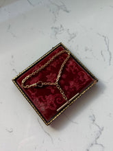 Load image into Gallery viewer, Vintage 1/20 12k Gold Filled T-Bar Bracelet 7.75”
