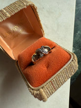 Load image into Gallery viewer, Gold Vermeil X Ring Size 7.25
