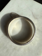 Load image into Gallery viewer, Vintage Etched Sterling Silver Bangle Bracelet
