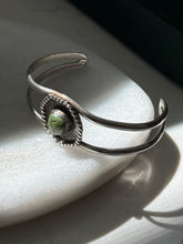 Load image into Gallery viewer, Vintage Turquoise Sterling Silver Cuff Bracelet
