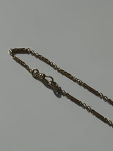 Load image into Gallery viewer, Vintage 1/20 12k Gold Filled Watch Chain Choker w/ Dog Clip 13.25”
