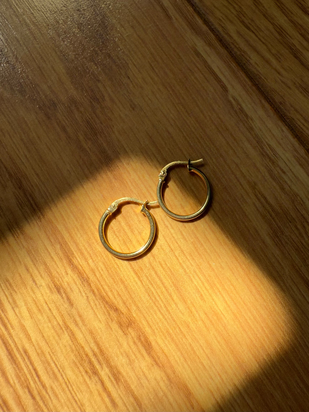 Gold Vermeil Mini Hoops