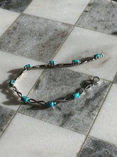 Load image into Gallery viewer, Sleeping Beauty Turquoise Sterling Silver Bracelet

