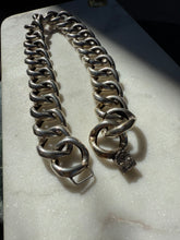 Load image into Gallery viewer, Peruzzi Chunky Sterling Silver Curb Chain 16”
