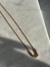 Load image into Gallery viewer, Vintage Natural Diamond Gold Necklace

