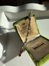 Load image into Gallery viewer, Vintage Two-Toned 10k Gold 1.25ctw Diamond Tennis Bracelet
