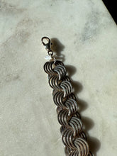 Load image into Gallery viewer, Chunky Sterling Silver Bracelet 7.5”
