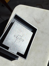 Load image into Gallery viewer, Vintage Black Velvet Ring Box
