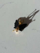 Load image into Gallery viewer, Vintage Gold Plated Butterfly Brooch
