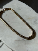 Load image into Gallery viewer, Midcentury 1/20 12k Gold Fill Snake Chain 15”
