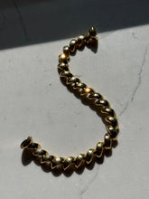 Load image into Gallery viewer, Disco San Marco Gold Vermeil Bracelet 7.5”
