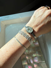 Load image into Gallery viewer, Panther Link Sterling Silver Bracelet 8”
