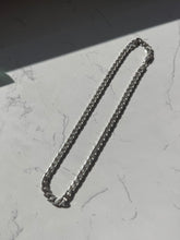 Load image into Gallery viewer, Italian Vintage Solid Sterling Cuban Curb Chain 20.5”

