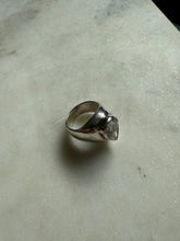 Load image into Gallery viewer, Chunky Quartz Sterling Silver Ring Size 5.75
