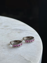 Load image into Gallery viewer, Sterling Silver Clicker Hoops
