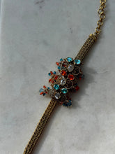 Load image into Gallery viewer, Vintage Gold Plated Fringe Bracelet
