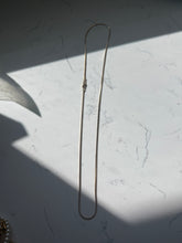 Load image into Gallery viewer, Vintage Italian Gold Vermeil Snake Chain 24”
