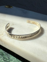 Load image into Gallery viewer, ‘D’ Sterling Silver Cuff Bracelet 6.25”
