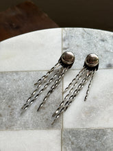 Load image into Gallery viewer, Vintage Sterling Silver Twisted Drop Earrings

