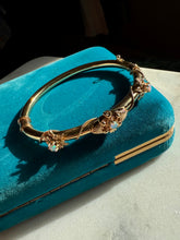 Load image into Gallery viewer, Opal 14k Gold Bangle Bracelet 6.25”

