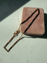 Load image into Gallery viewer, Antique 1/20 12k Gold Filled Watch Chain Choker Necklace 13.25”
