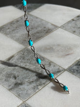 Load image into Gallery viewer, Sleeping Beauty Turquoise Sterling Silver Bracelet
