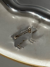 Load image into Gallery viewer, Vintage Cow Sterling Silver Brooch
