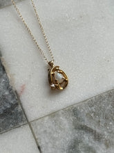 Load image into Gallery viewer, Opal &amp; Diamond 14k Gold Necklace 19”

