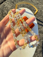Load image into Gallery viewer, Milor Italy Two-Toned Sterling Gold Vermeil Chain 24”

