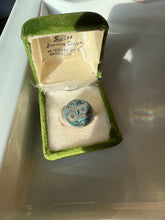Load image into Gallery viewer, Mexico Cancer Turquoise Sterling Ring Size 10.25
