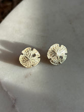 Load image into Gallery viewer, Sand Dollar Sterling Silver Earrings
