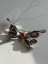 Load image into Gallery viewer, Large Solid Sterling Silver Butterfly Brooch
