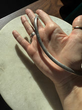 Load image into Gallery viewer, Italian Omega Sterling Silver 17”
