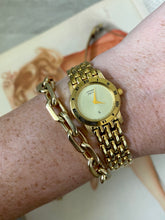 Load image into Gallery viewer, Citizen Panther Link Gold Tone Vintage Watch
