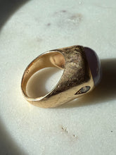 Load image into Gallery viewer, Star Sapphire &amp; Diamond 14k Yellow Gold Ring Size 8
