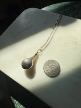 Load image into Gallery viewer, Vintage Etched Sterling Silver Perfume Bottle Necklace 20”

